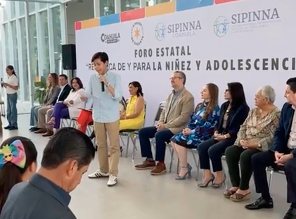 Foro Estatal “República de y para la niñez y adolescencia” en Arteaga